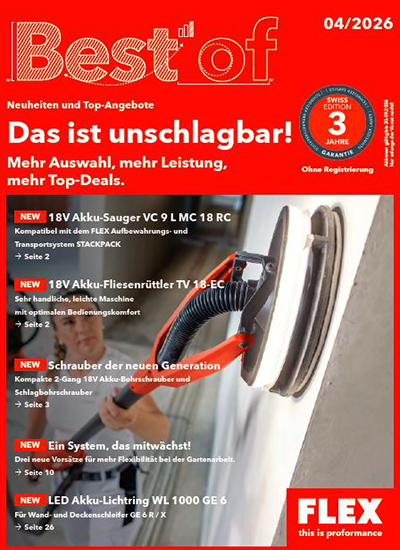 Knechtle Eisenwaren AG - Best of - Neuheiten und Top-Angebote - Gültig bis 30.09.2026